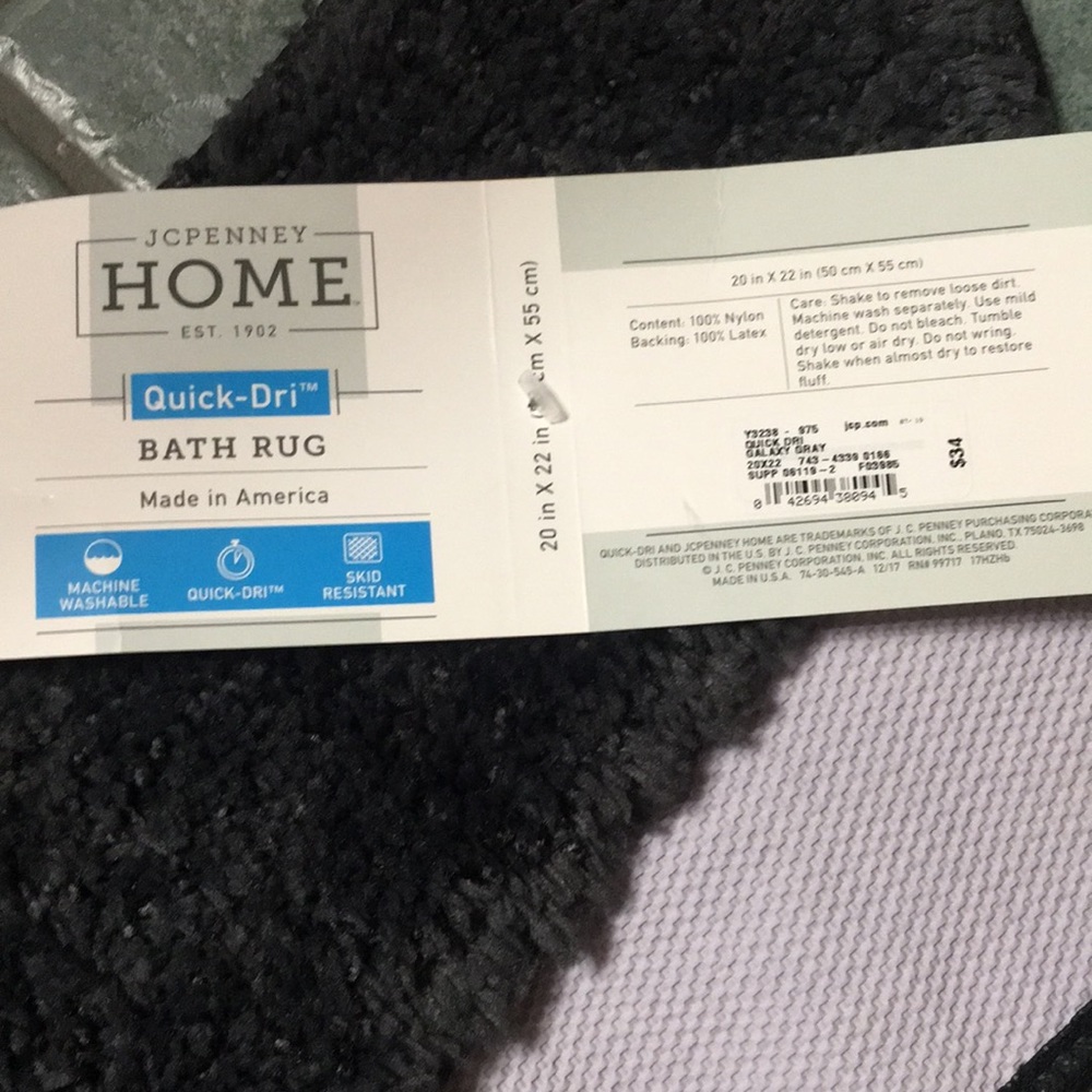 Quick Dry Bath Rug - Picture 2 of 3